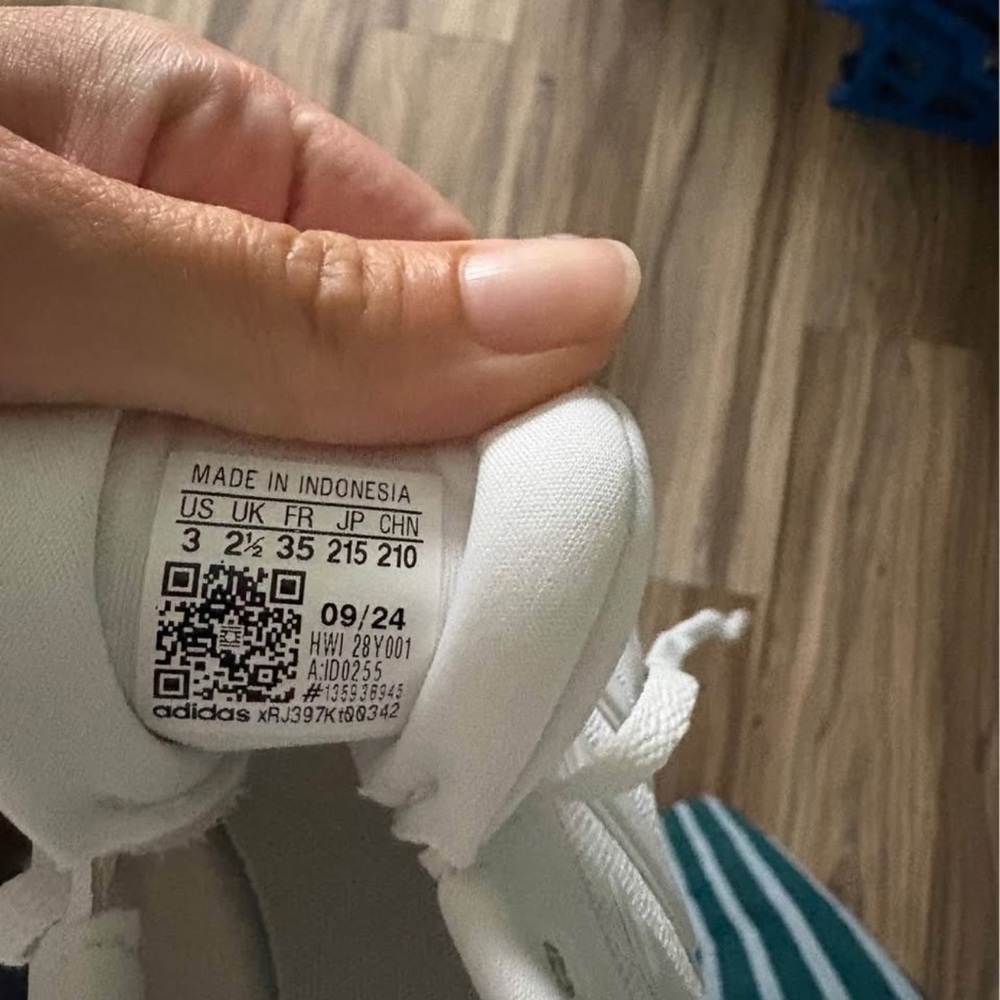 Adidas Kids Classic White Sneakers